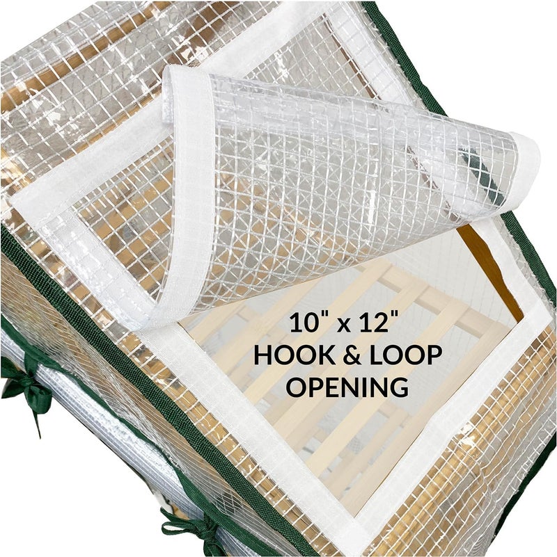 Ferry Morse Greenhouse Kit - Roof Attachments & Cover, Greenhouse Accessories - Bamboo - Image 4